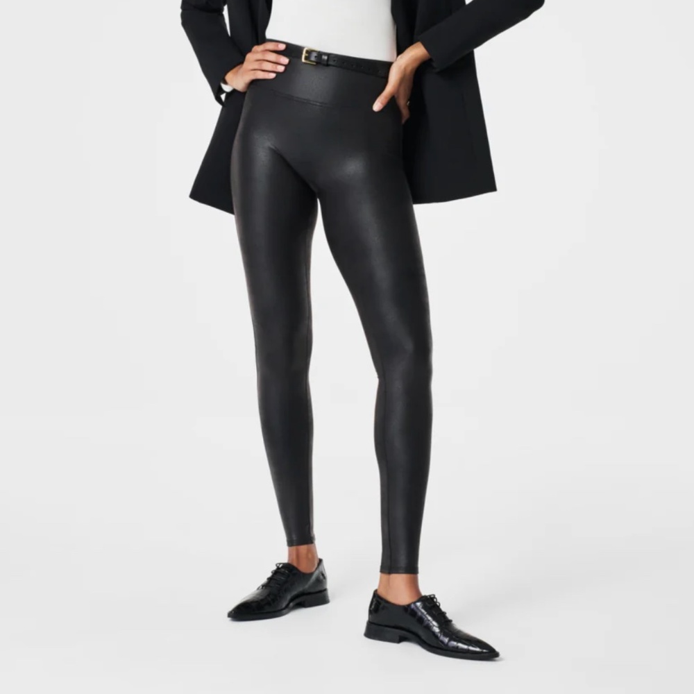 NWT Spanx faux leather leggings